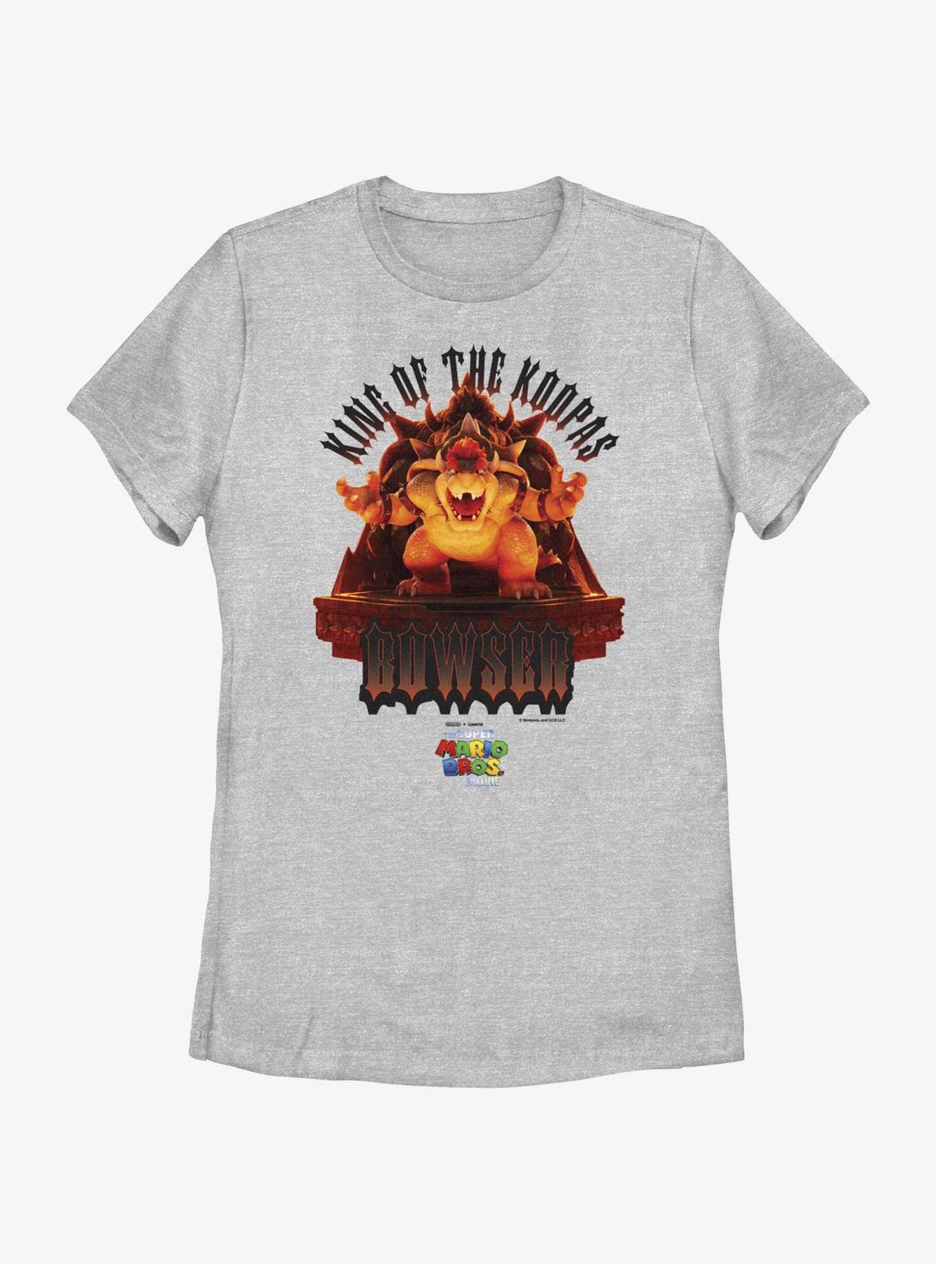The Super Mario Bros. Movie King Bowser Statue Womens T-Shirt, , hi-res