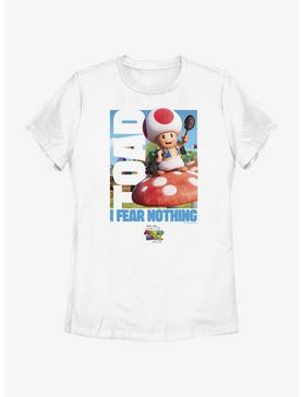 The Super Mario Bros. Movie Toad Fear Nothing Womens T-Shirt, , hi-res