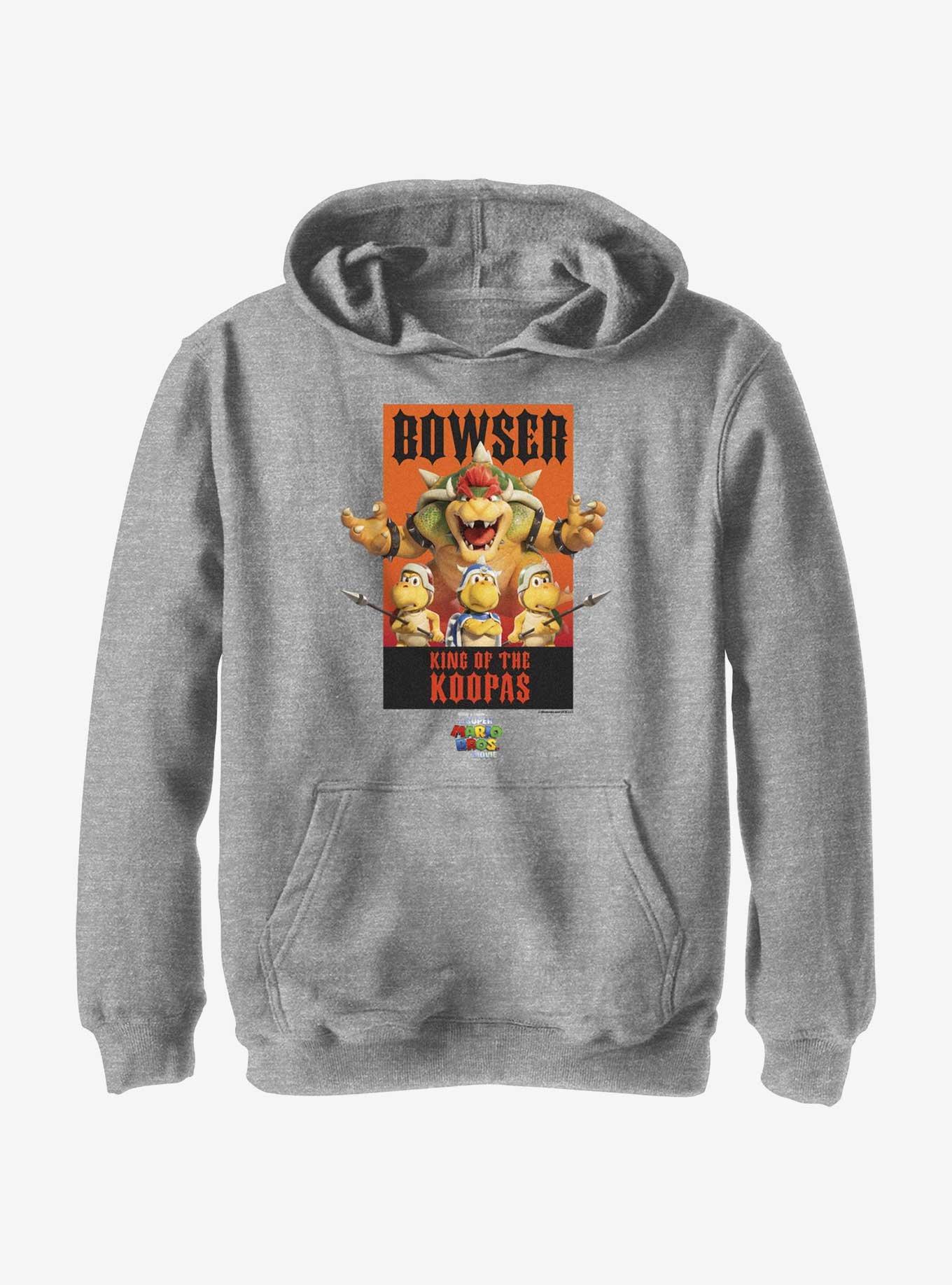 Super Mario King Of Koopas Bowser T-Shirt – Unisex Adult Tee, 100% Cotton, Regular Fit (White, Medium) - View #5