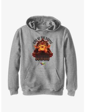 The Super Mario Bros. Movie King Bowser Statue Youth Hoodie, , hi-res