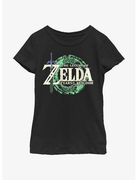The Legend of Zelda: Tears of the Kingdom Logo Youth Girls T-Shirt, , hi-res