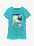 The Legend of Zelda: Tears of the Kingdom Poster Youth Girls T-Shirt, TAHI BLUE, hi-res