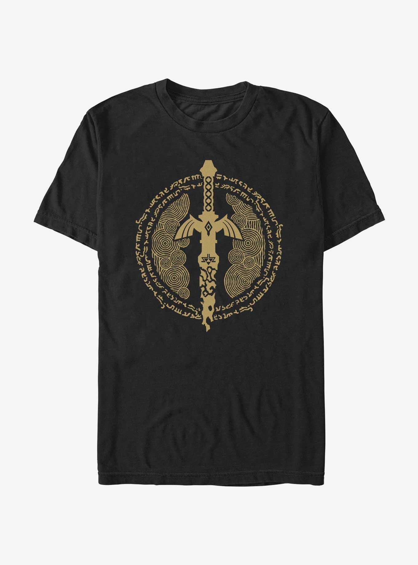 The Legend of Zelda Master Sword Icon T-Shirt, , hi-res