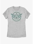 The Legend of Zelda Hyrule Crest Womens T-Shirt, ATH HTR, hi-res
