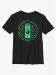 The Legend of Zelda Ancient Rune Youth T-Shirt, BLACK, hi-res