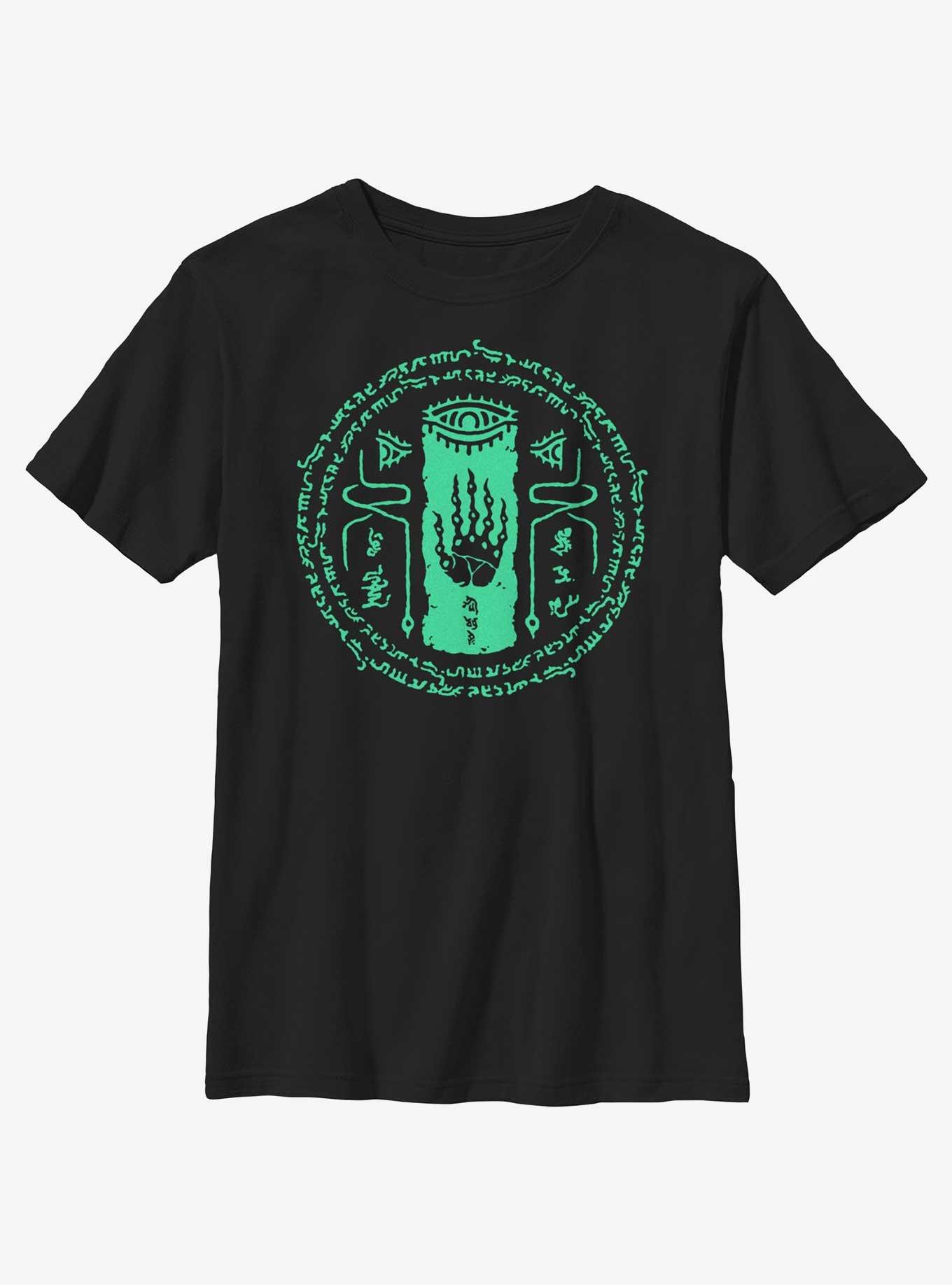 The Legend of Zelda Ancient Rune Youth T-Shirt, BLACK, hi-res