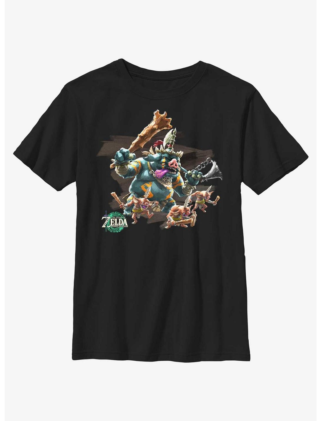 The Legend of Zelda Bokoblin Boss Youth T-Shirt, BLACK, hi-res