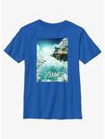 The Legend of Zelda: Tears of the Kingdom Poster Youth T-Shirt, ROYAL, hi-res