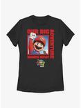 The Super Mario Bros. Movie Mario Our Big Adventure Begins Now Womens T-Shirt, BLACK, hi-res