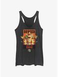 The Super Mario Bros. Movie Bowser King of the Koopas Poster Womens Tank Top, BLK HTR, hi-res