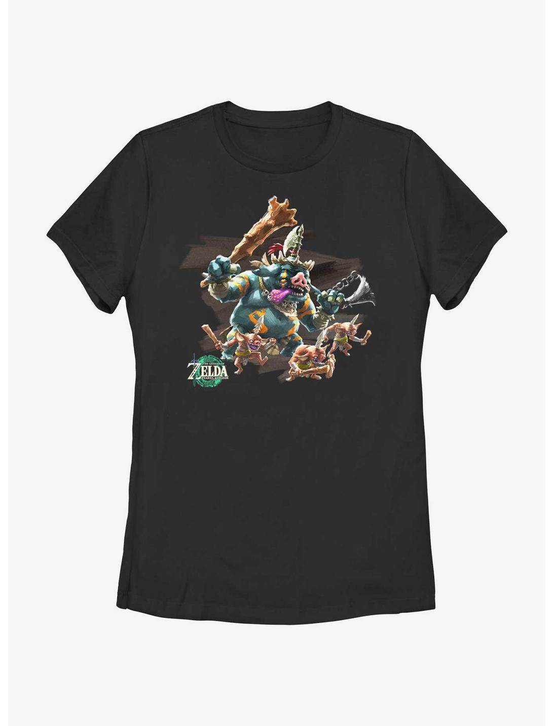 The Legend of Zelda Bokoblin Boss Womens T-Shirt, BLACK, hi-res