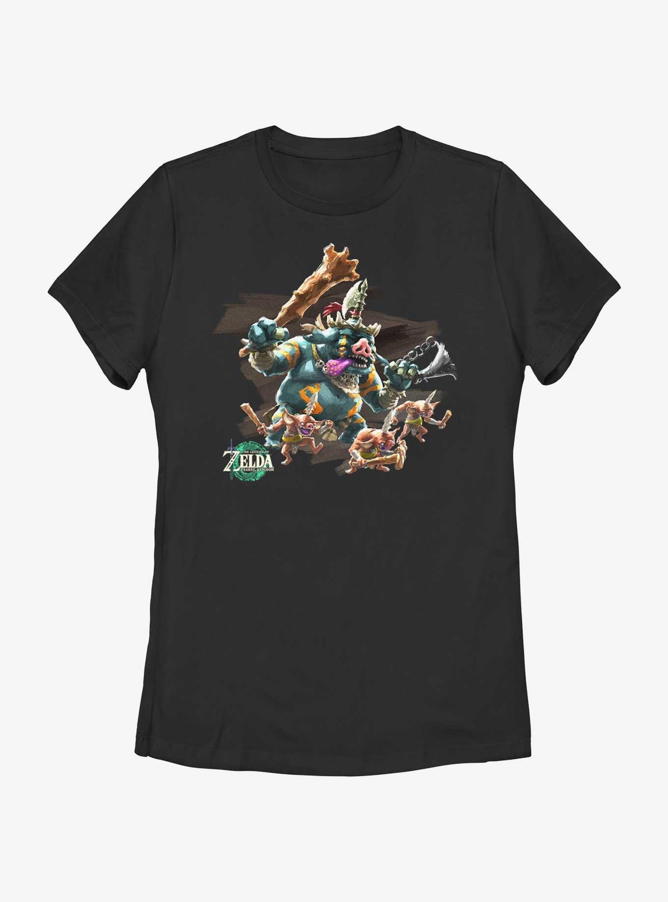 The Legend of Zelda Bokoblin Boss Womens T-Shirt, BLACK, hi-res