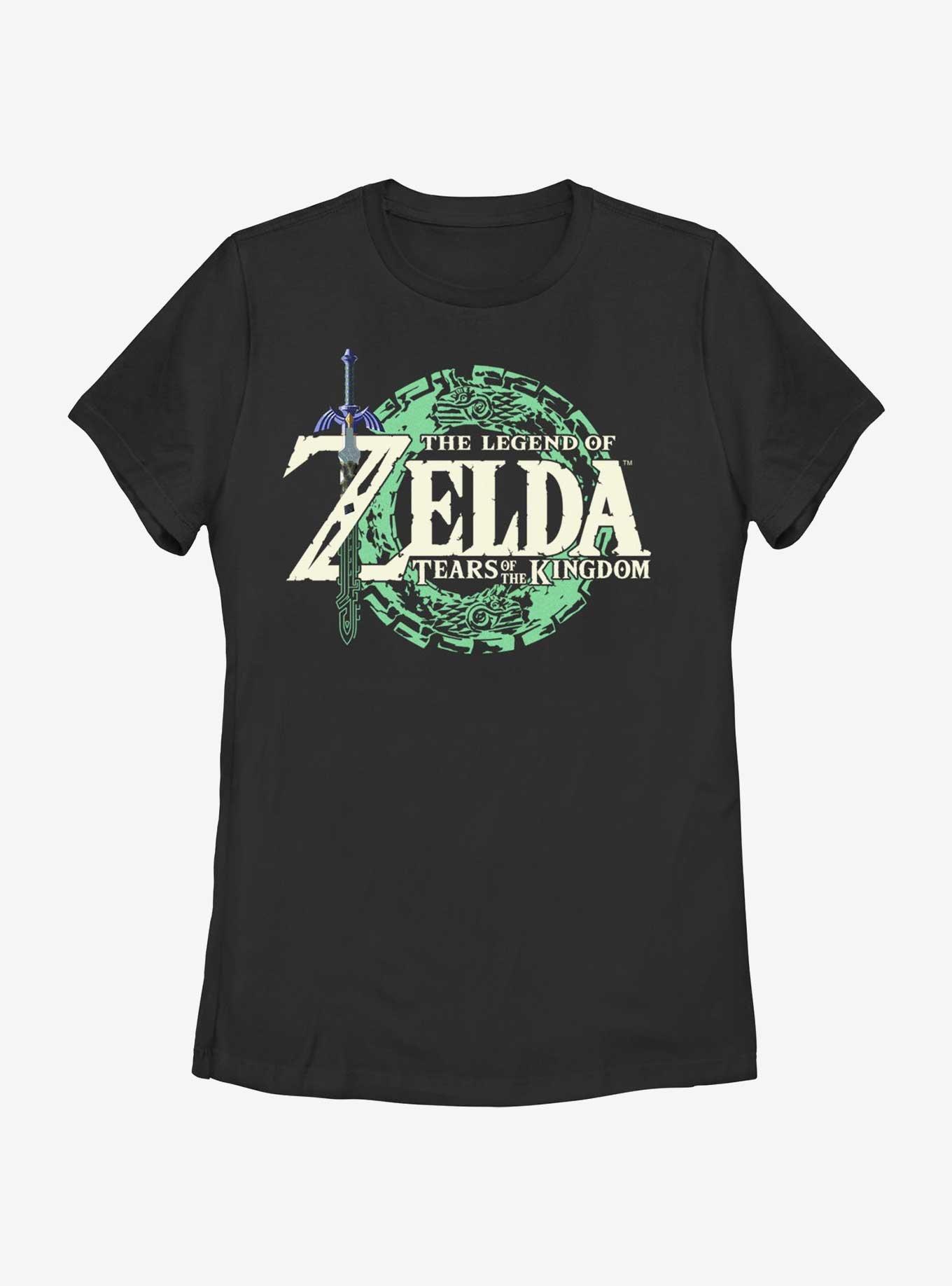 The Legend of Zelda: Tears of the Kingdom Logo Womens T-Shirt, , hi-res
