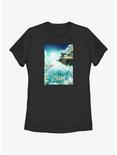 The Legend of Zelda: Tears of the Kingdom Poster Womens T-Shirt, BLACK, hi-res