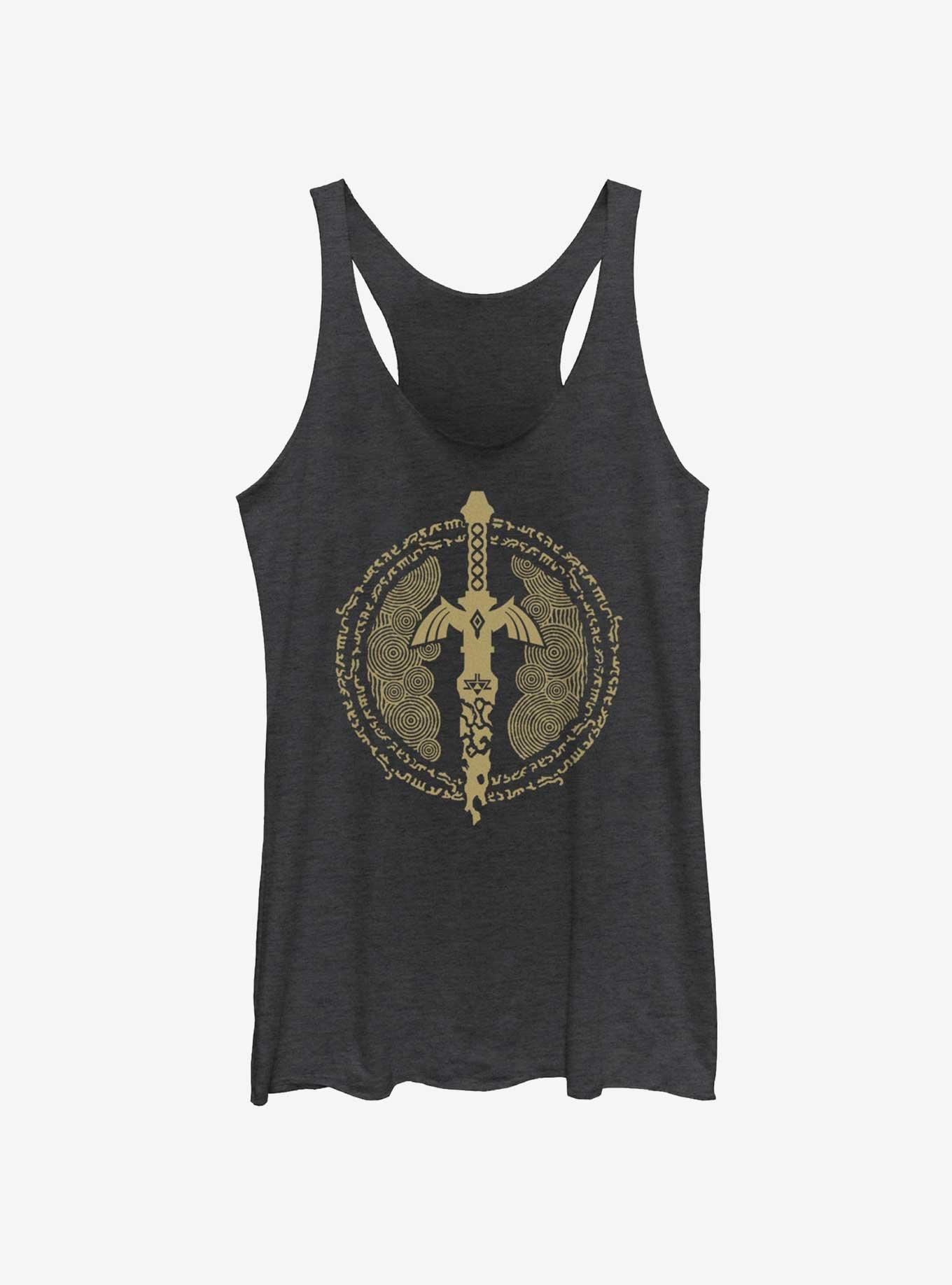 The Legend of Zelda Master Sword Icon Womens Tank Top, , hi-res