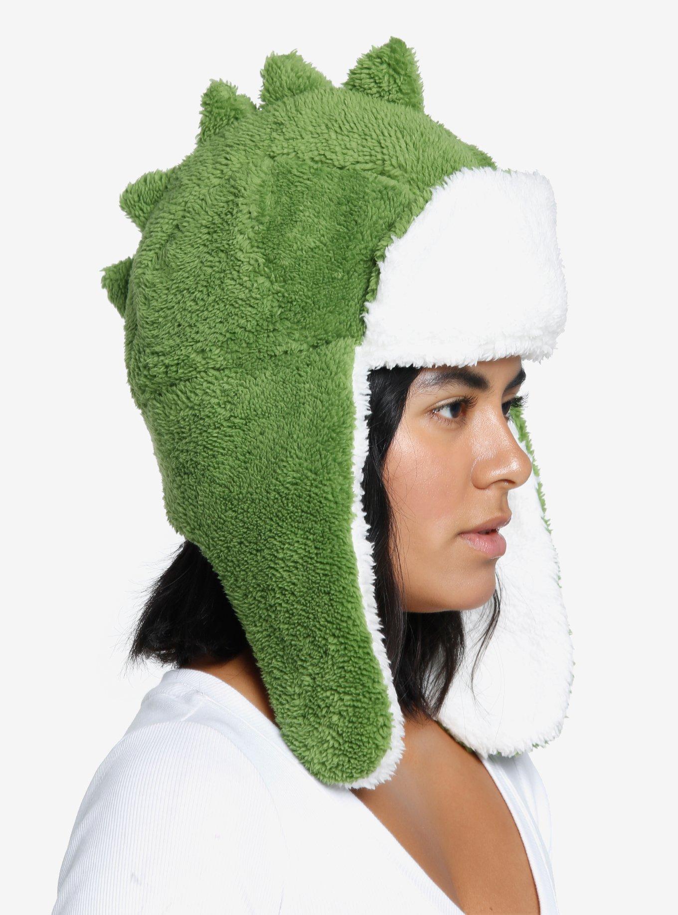 Dinosaur Plush Aviator Hat, , hi-res
