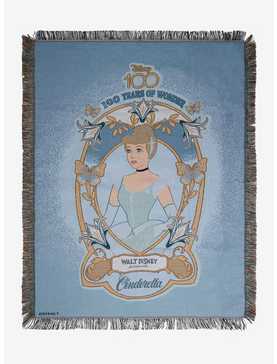 Disney 100 Cinderella Portrait Tapestry Throw - BoxLunch Exclusive , , hi-res