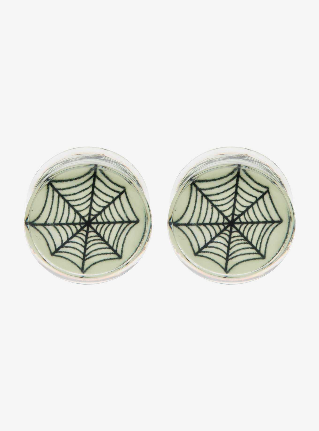 Acrylic Spiderweb Plug 2 Pack, , hi-res