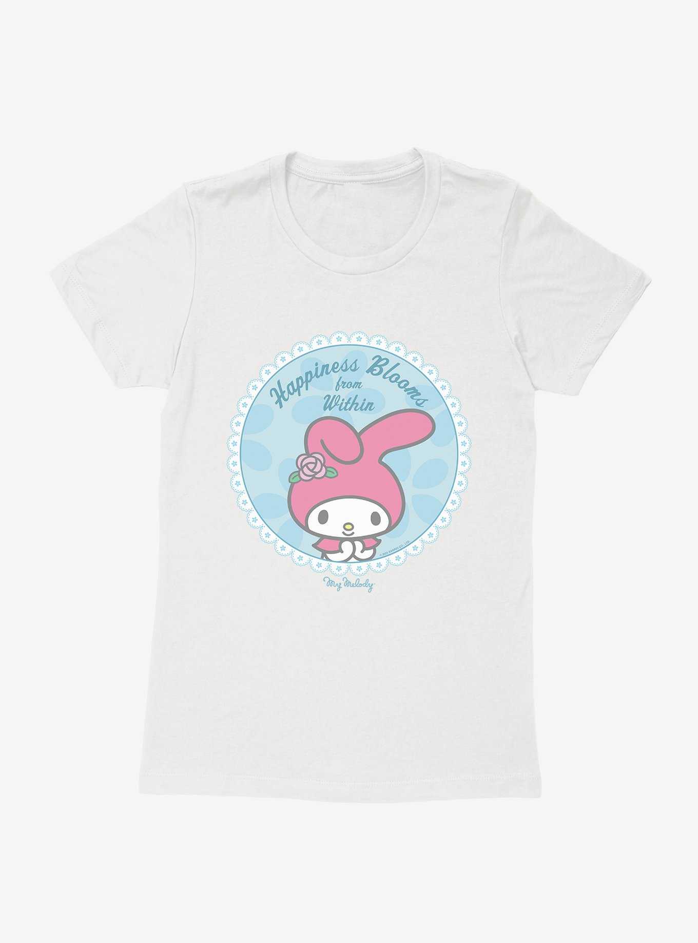 My Melody Happiness Blooms From Within Womens T-Shirt, , hi-res