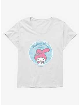My Melody Happiness Blooms From Within Womens T-Shirt Plus Size, , hi-res
