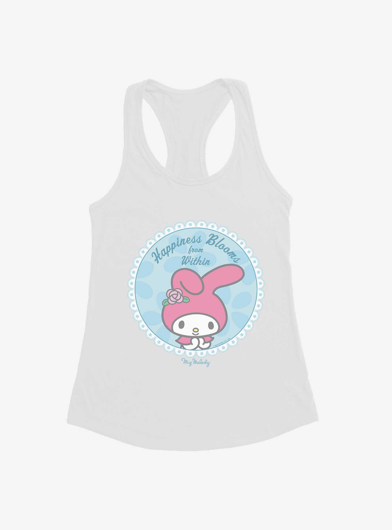 My Melody Happiness Blooms From Within Womens Tank Top, , hi-res