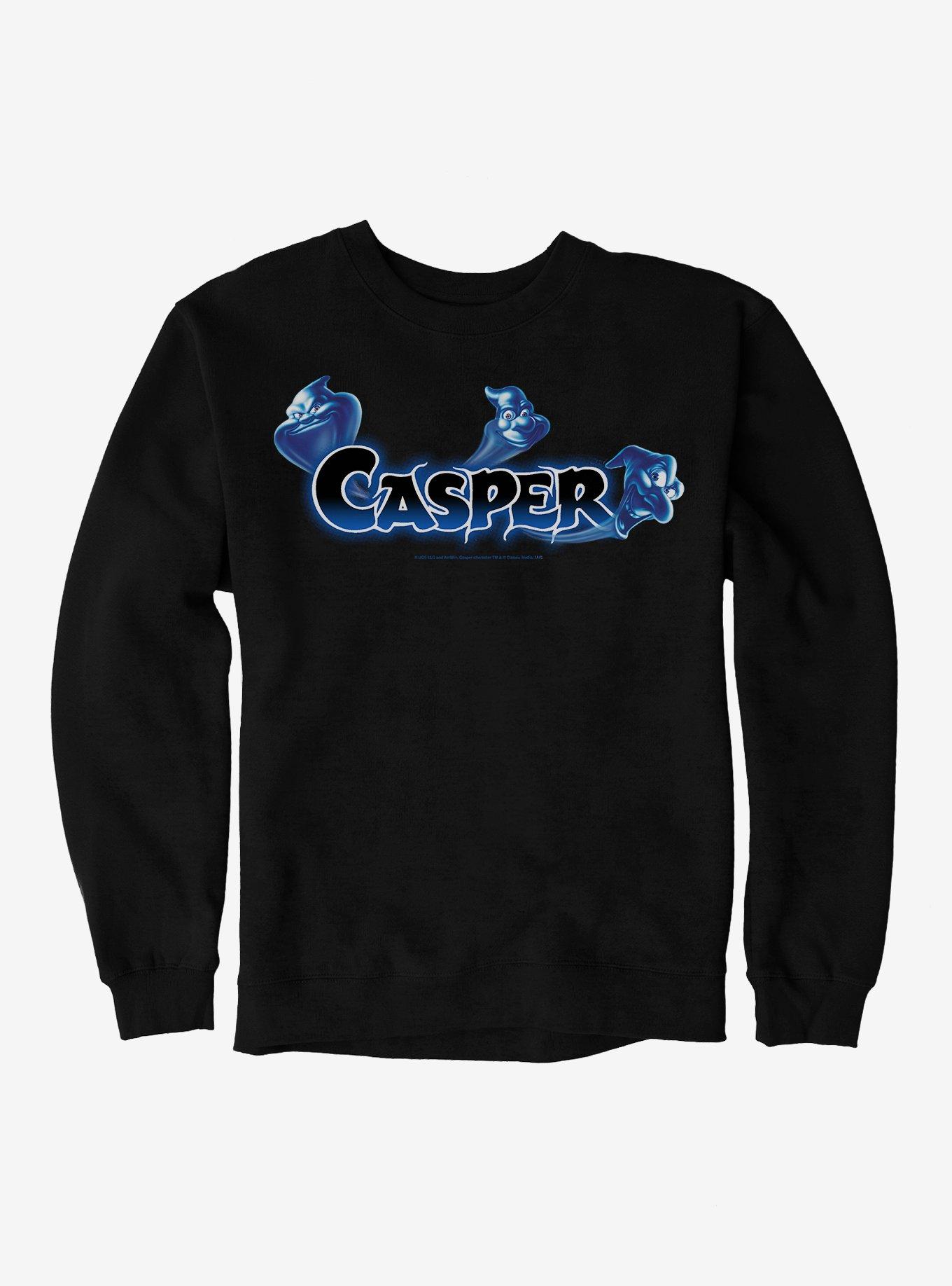 Casper Fatso, Stinky & Stretch Logo Sweatshirt, BLACK, hi-res