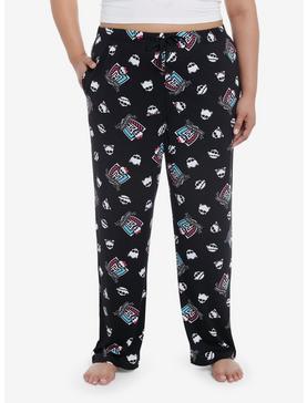 Monster High Logo Girls Pajama Pants Plus Size, , hi-res