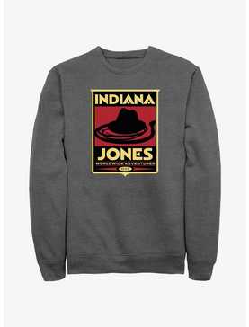 Indiana Jones Hat & Whip Poster Sweatshirt, , hi-res