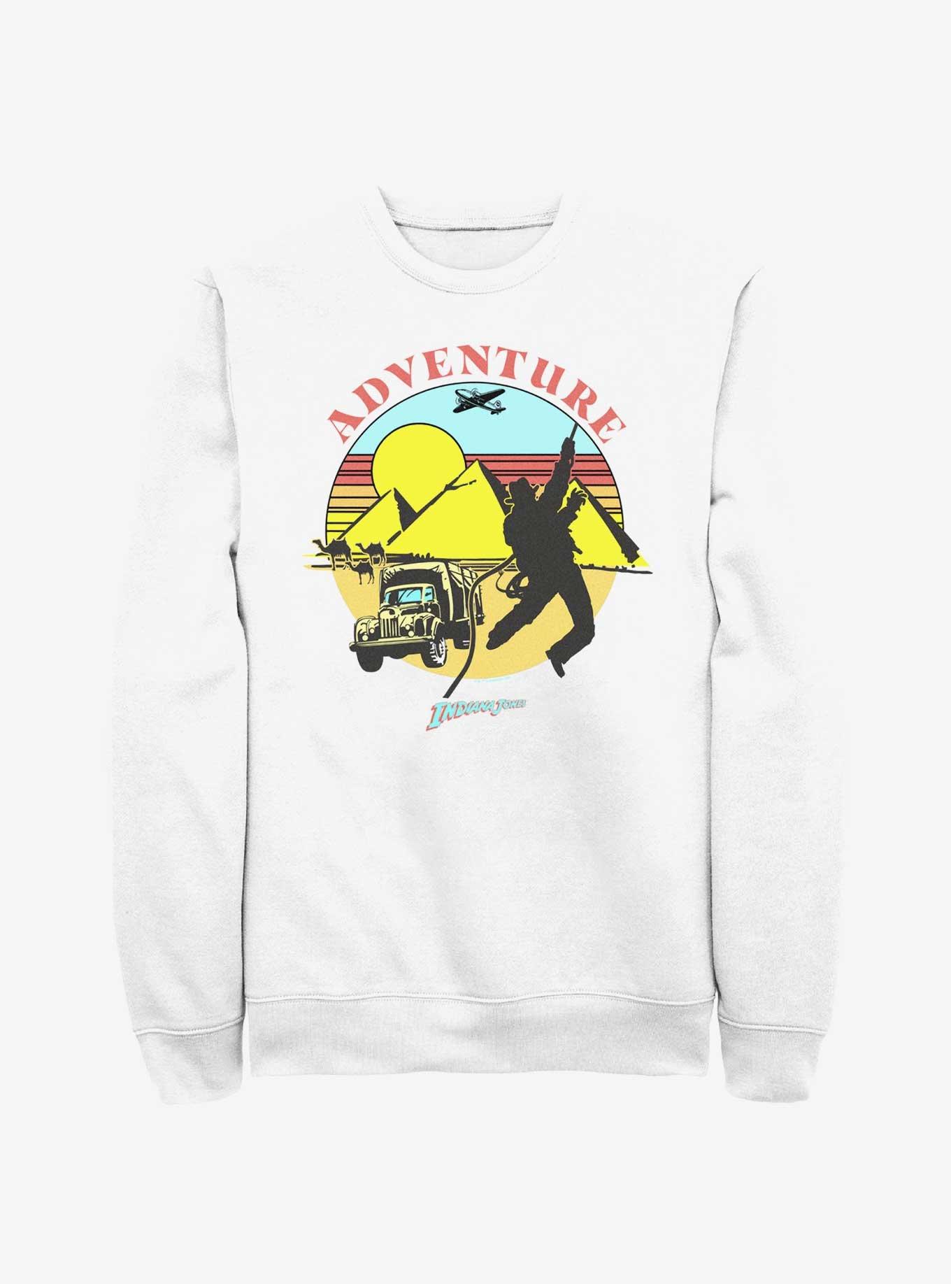 Indiana Jones The Desert Chase Adventure Sweatshirt BoxLunch Web Exclusive, , hi-res
