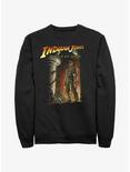 Indiana Jones and the Temple of Doom Poster Sweatshirt, BLACK, hi-res