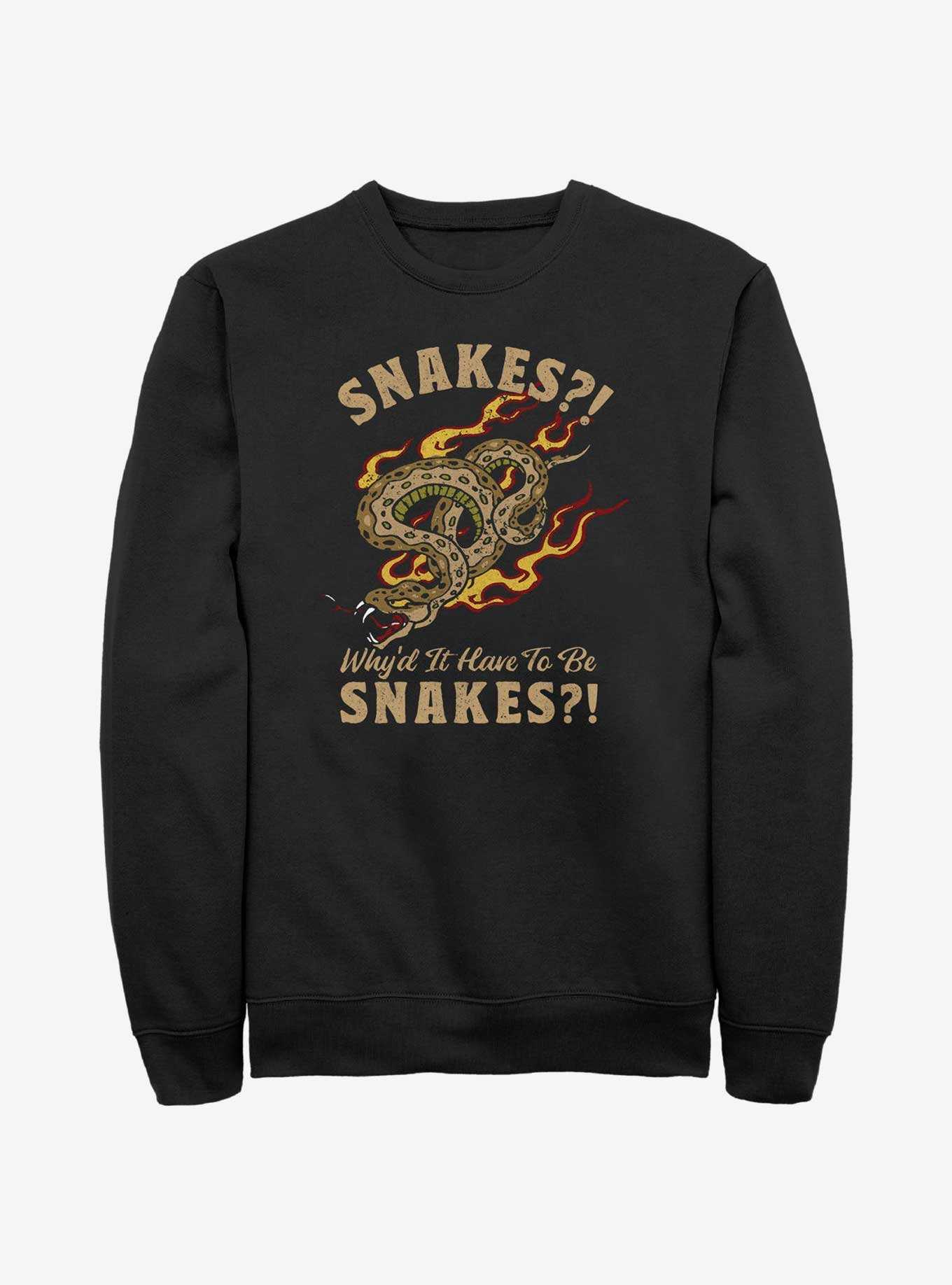 Indiana Jones Why'd It Have To Be Snakes Sweatshirt, , hi-res