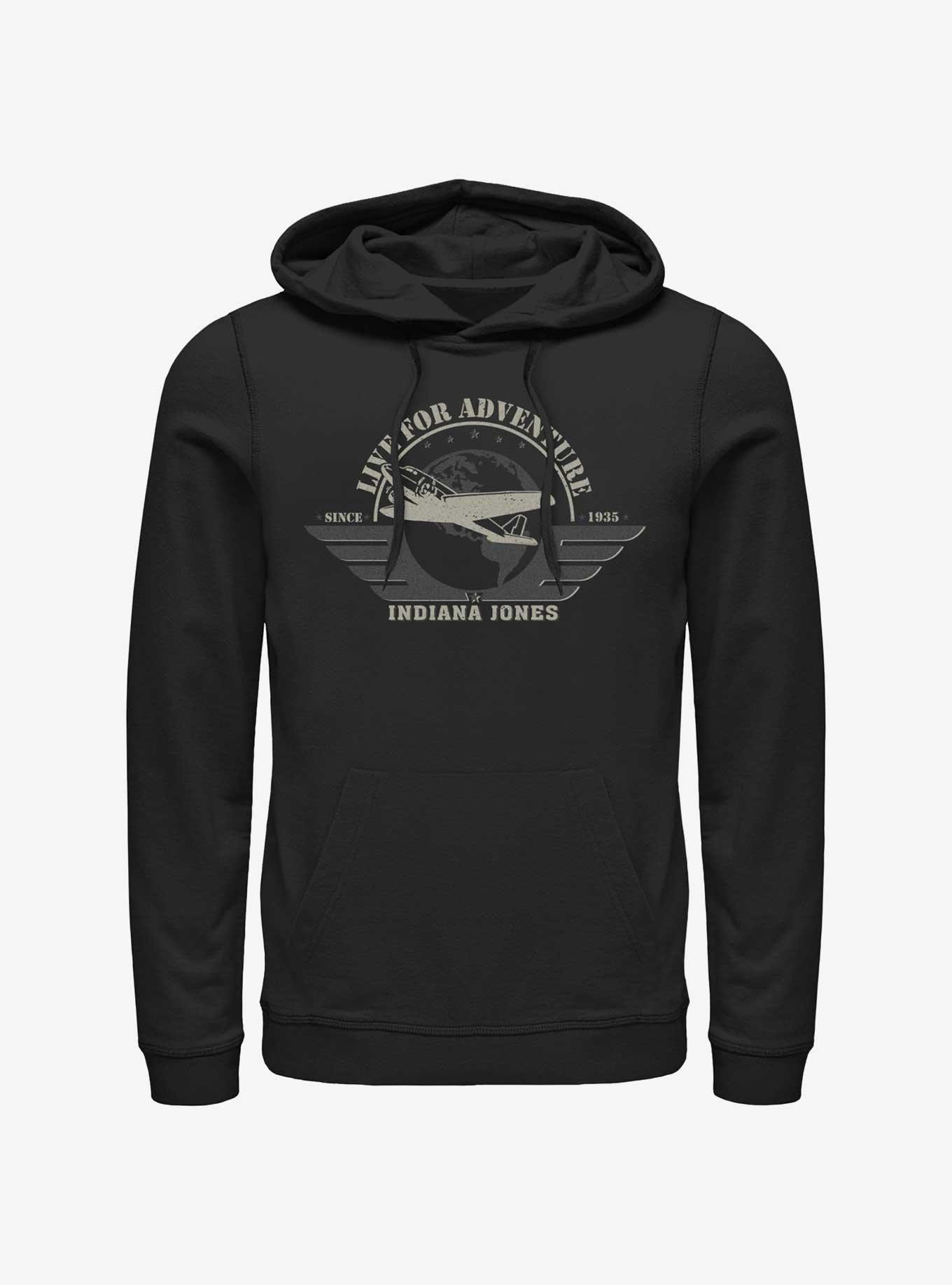 Indiana Jones Aviation Badge Hoodie, , hi-res