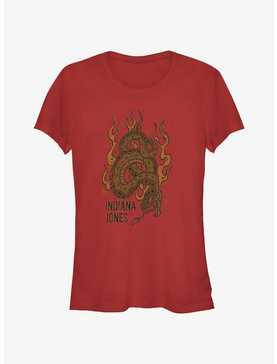Indiana Jones Flaming Snakes Girls T-Shirt, , hi-res