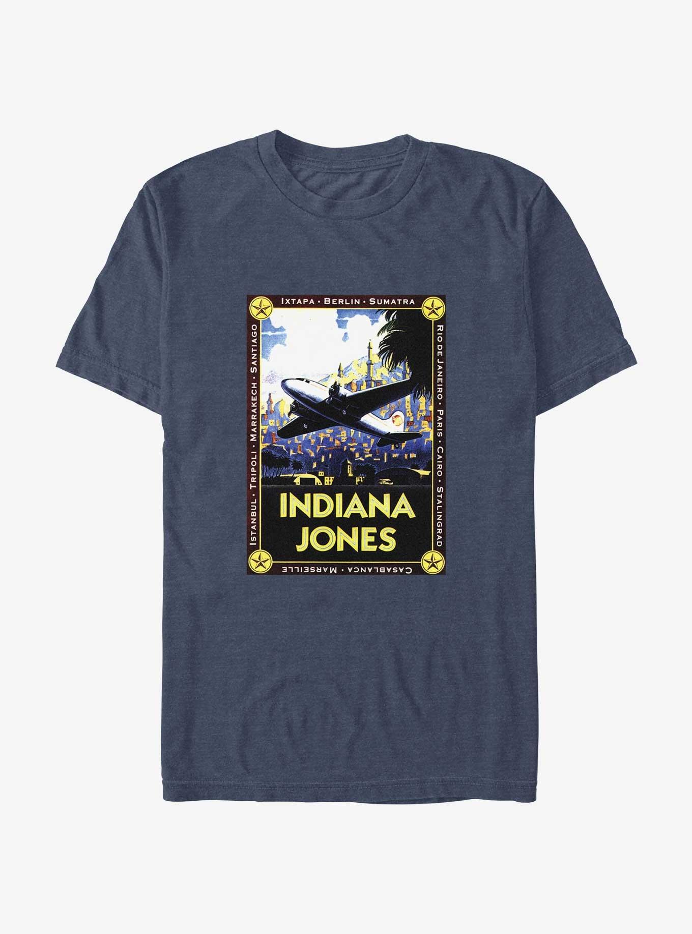 Indiana Jones Cities Postal T-Shirt, , hi-res