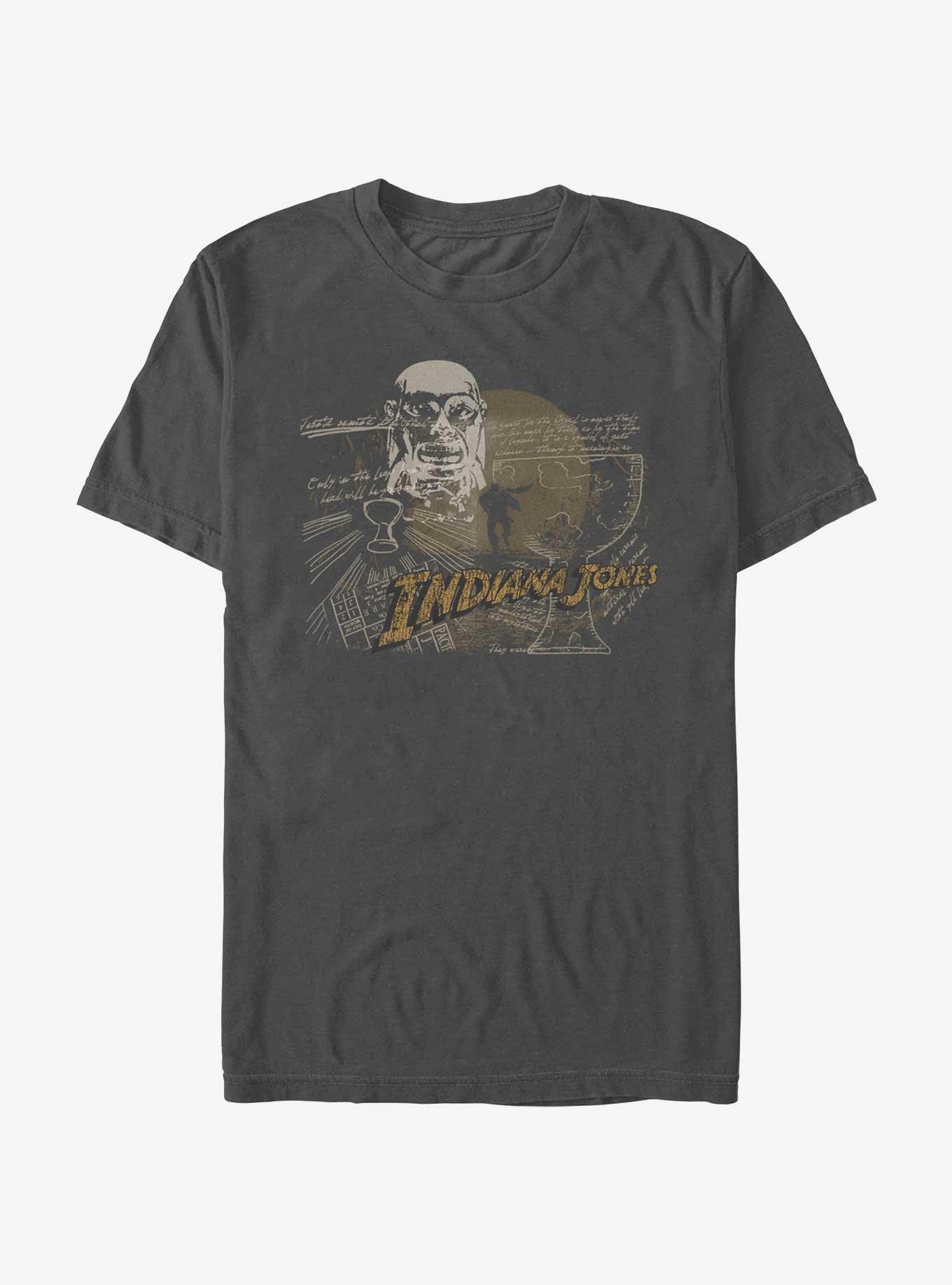 Indiana Jones Treasure Run T-Shirt, CHARCOAL, hi-res