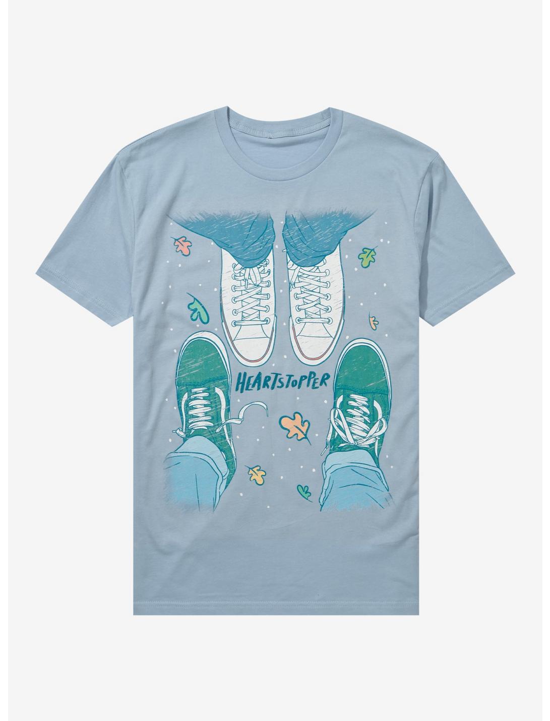 Heartstopper Shoes T-Shirt, LT BLUE, hi-res