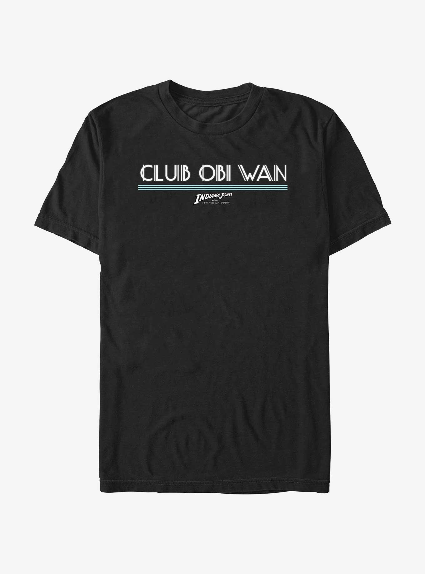 Indiana Jones Club Obi Wan T-Shirt, BLACK, hi-res