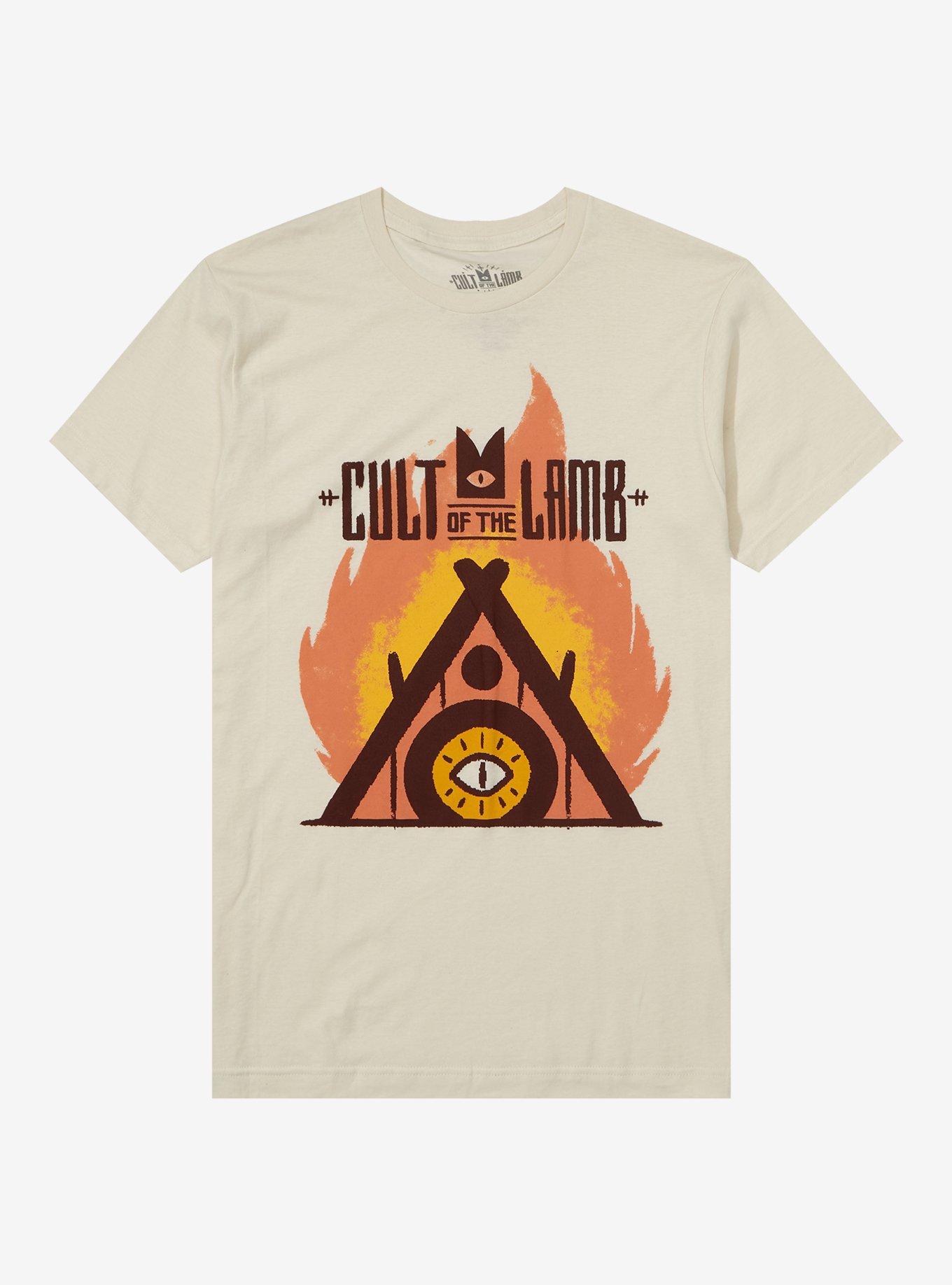 Cult Of The Lamb Burning Barn T-Shirt, MULTI, hi-res