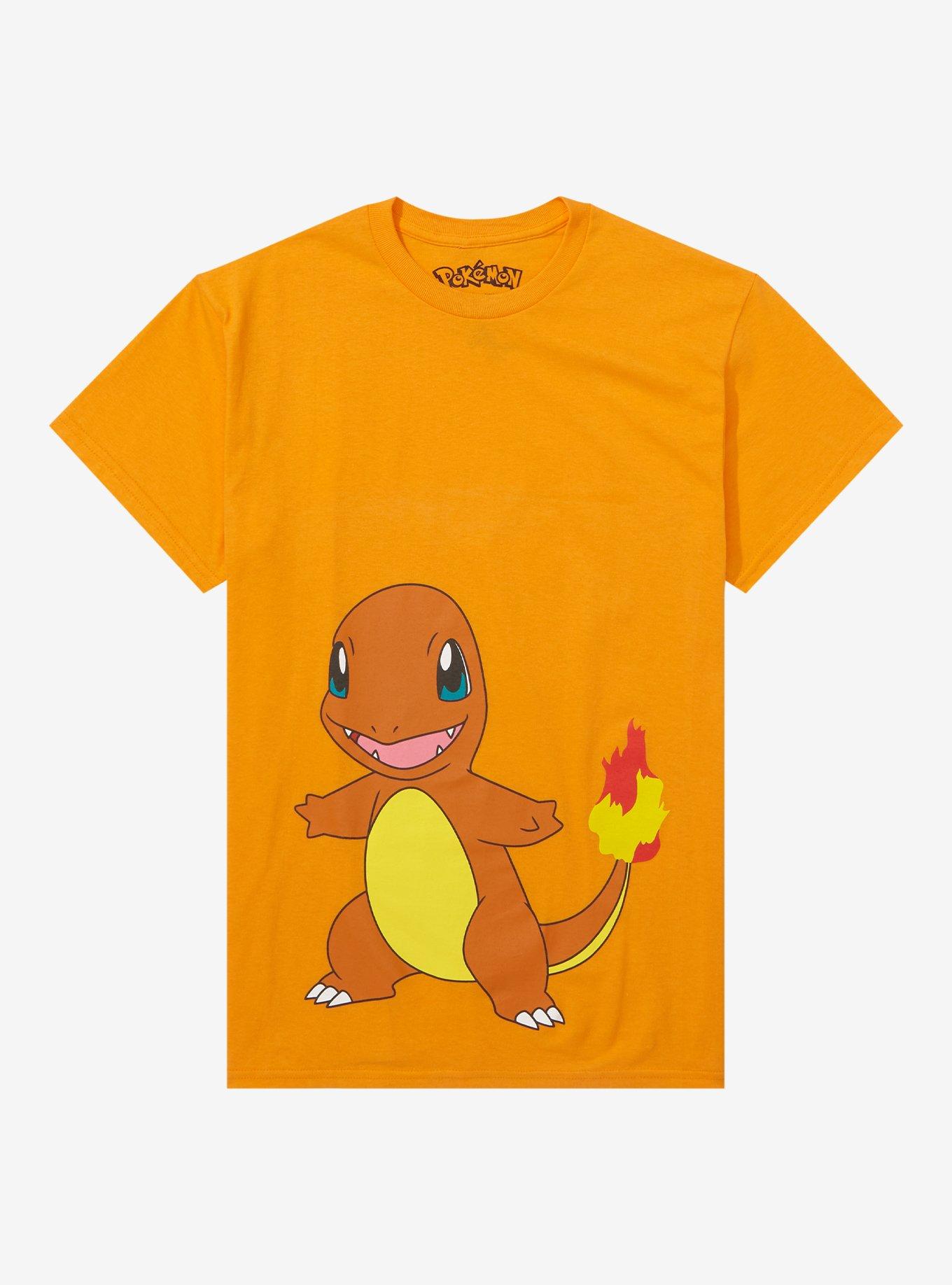 Pokemon Charmander Jumbo Print T-Shirt, ORANGE, hi-res