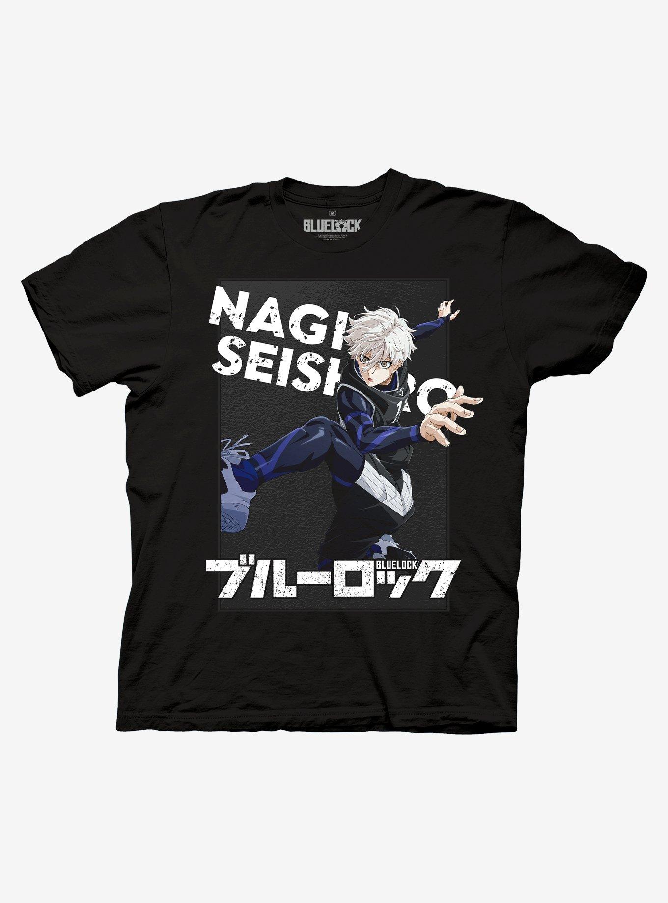 Blue Lock Seishiro Nagi T-Shirt, BLACK, hi-res