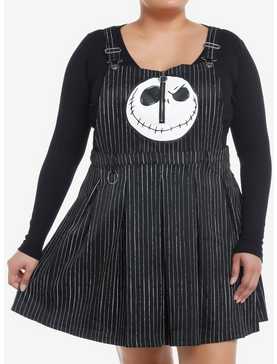 Her Universe The Nightmare Before Christmas Jack Pinstripe Skirtall Plus Size, , hi-res
