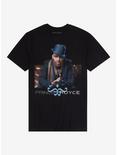 Prince Royce Debut Album Cover Boyfriend Fit Girls T-Shirt, BLACK, hi-res