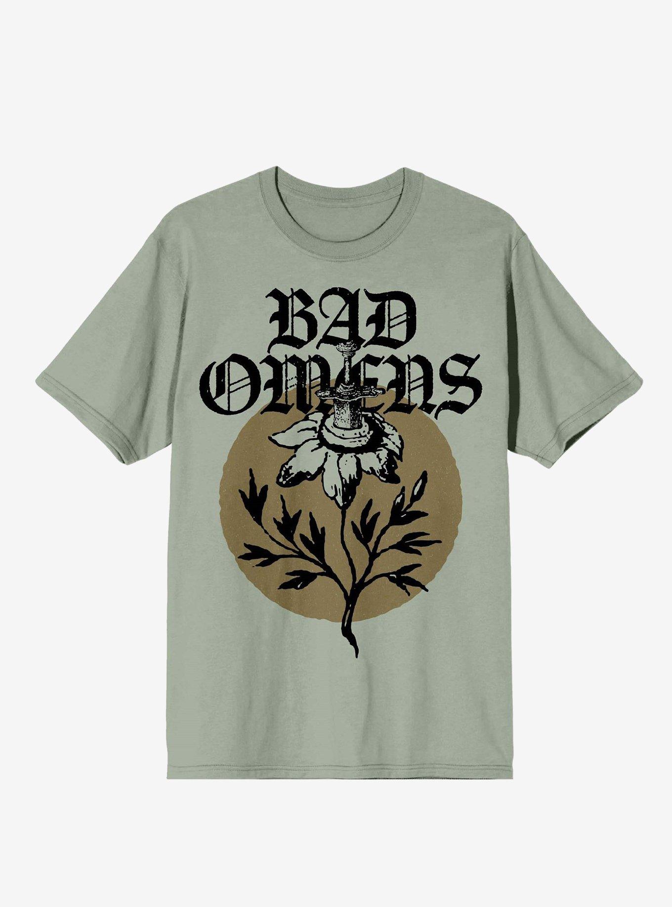 Bad Omens Sword Flower T-Shirt | Hot Topic