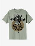 Bad Omens Sword Flower T-Shirt, SAGE, hi-res