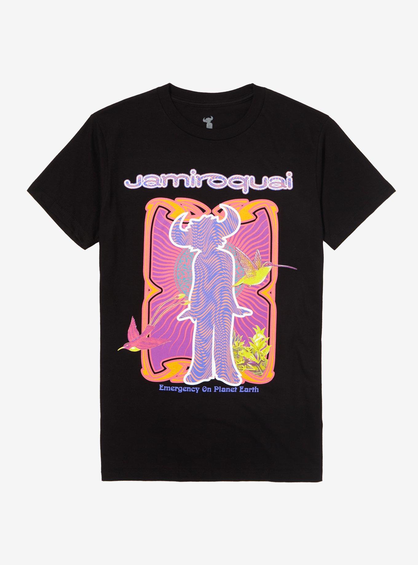 Jamiroquai Emergency On Planet Earth Boyfriend Fit Girls T-Shirt, , hi-res