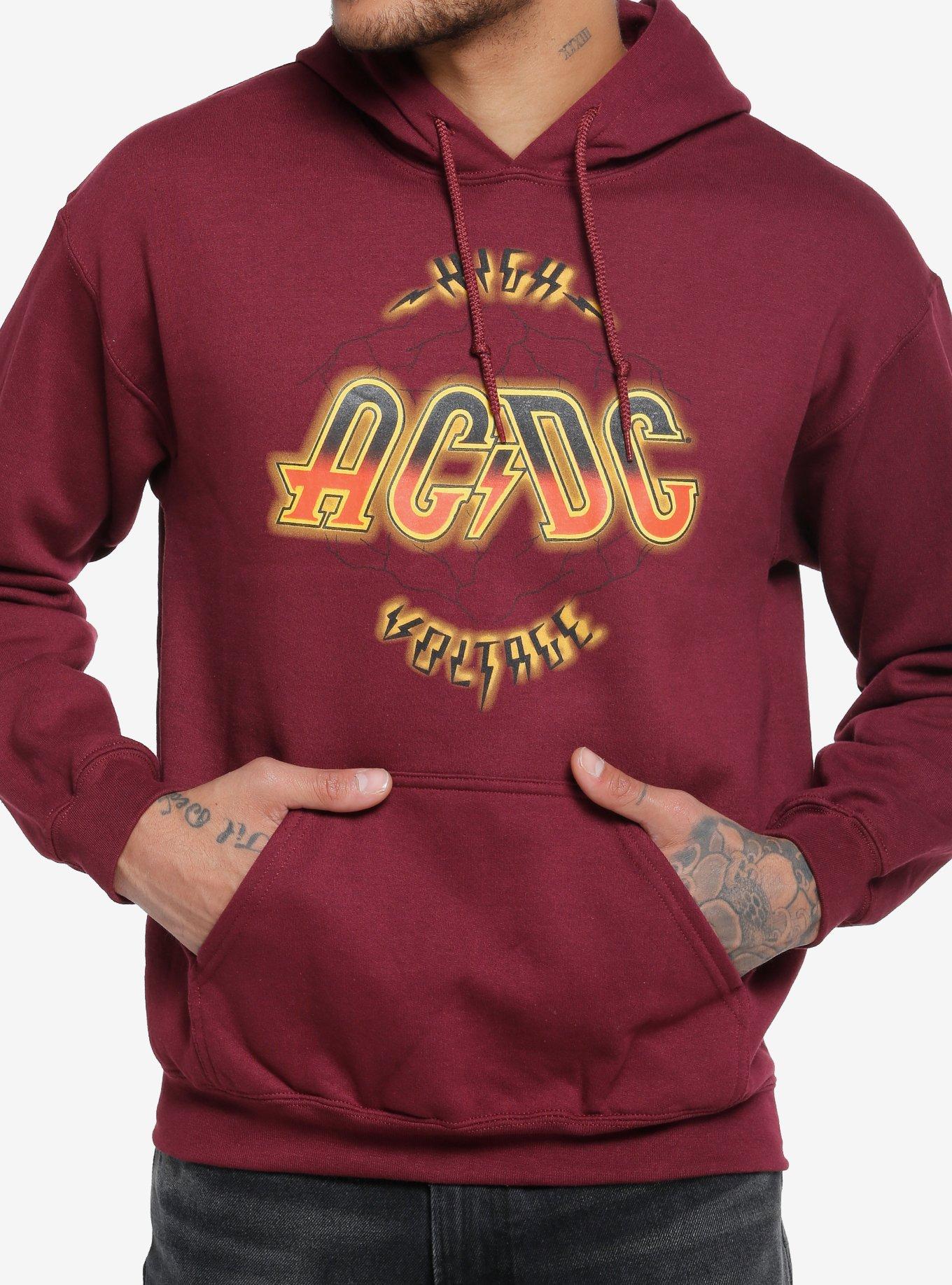 Pull and bear acdc hoodie new arrivals