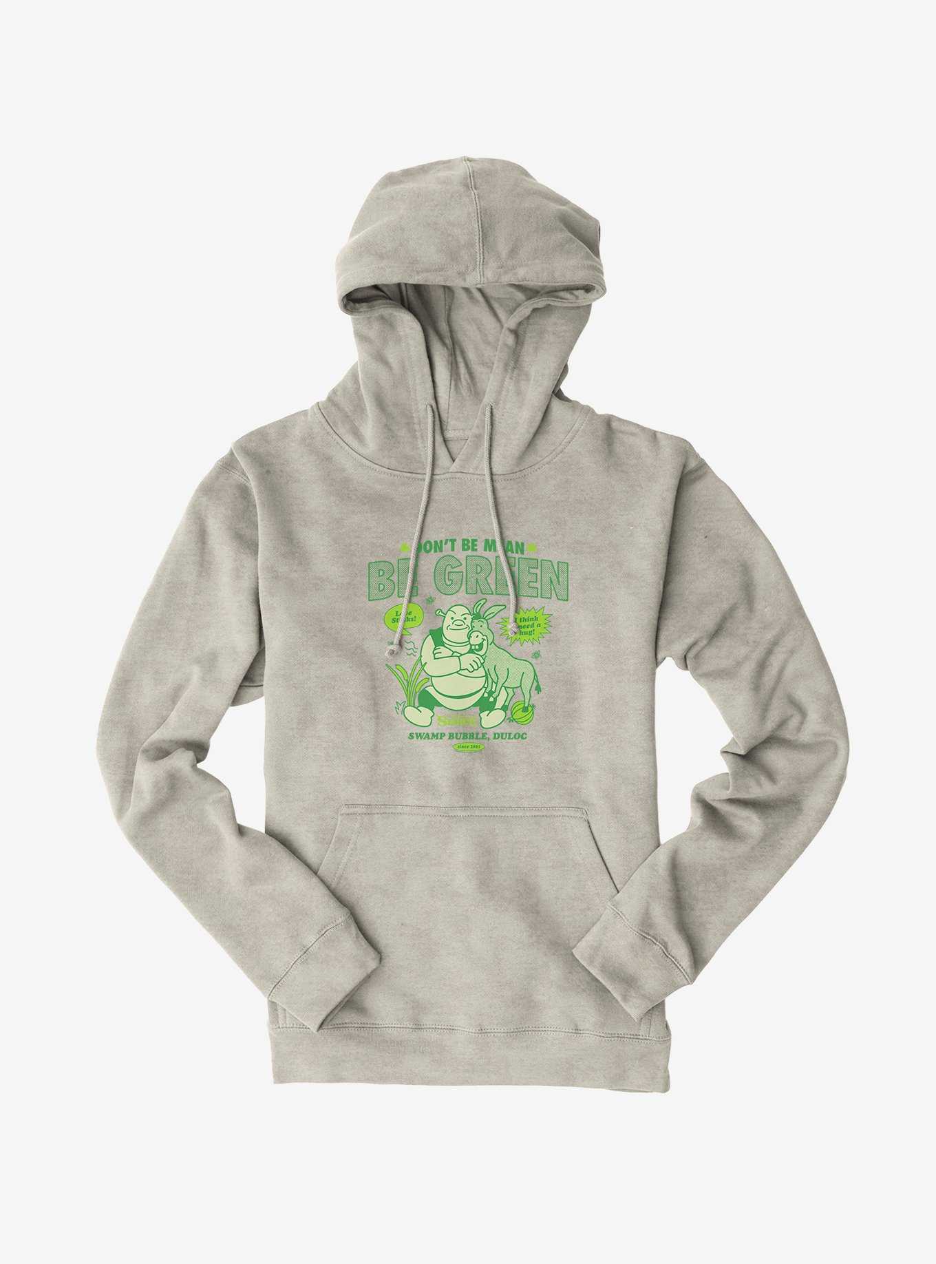 Shrek Don't Be Mean Be Green Hoodie, , hi-res