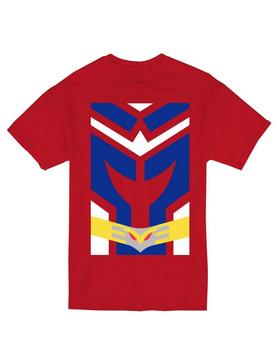Plus Size My Hero Academia All Might Cosplay T-Shirt, , hi-res