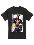 My Hero Academia All Might One For All T-Shirt, BLACK, hi-res