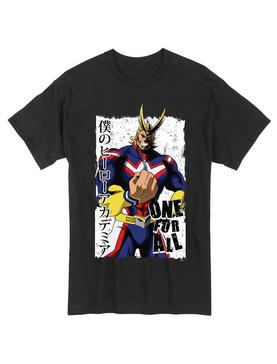 Plus Size My Hero Academia All Might One For All T-Shirt, , hi-res